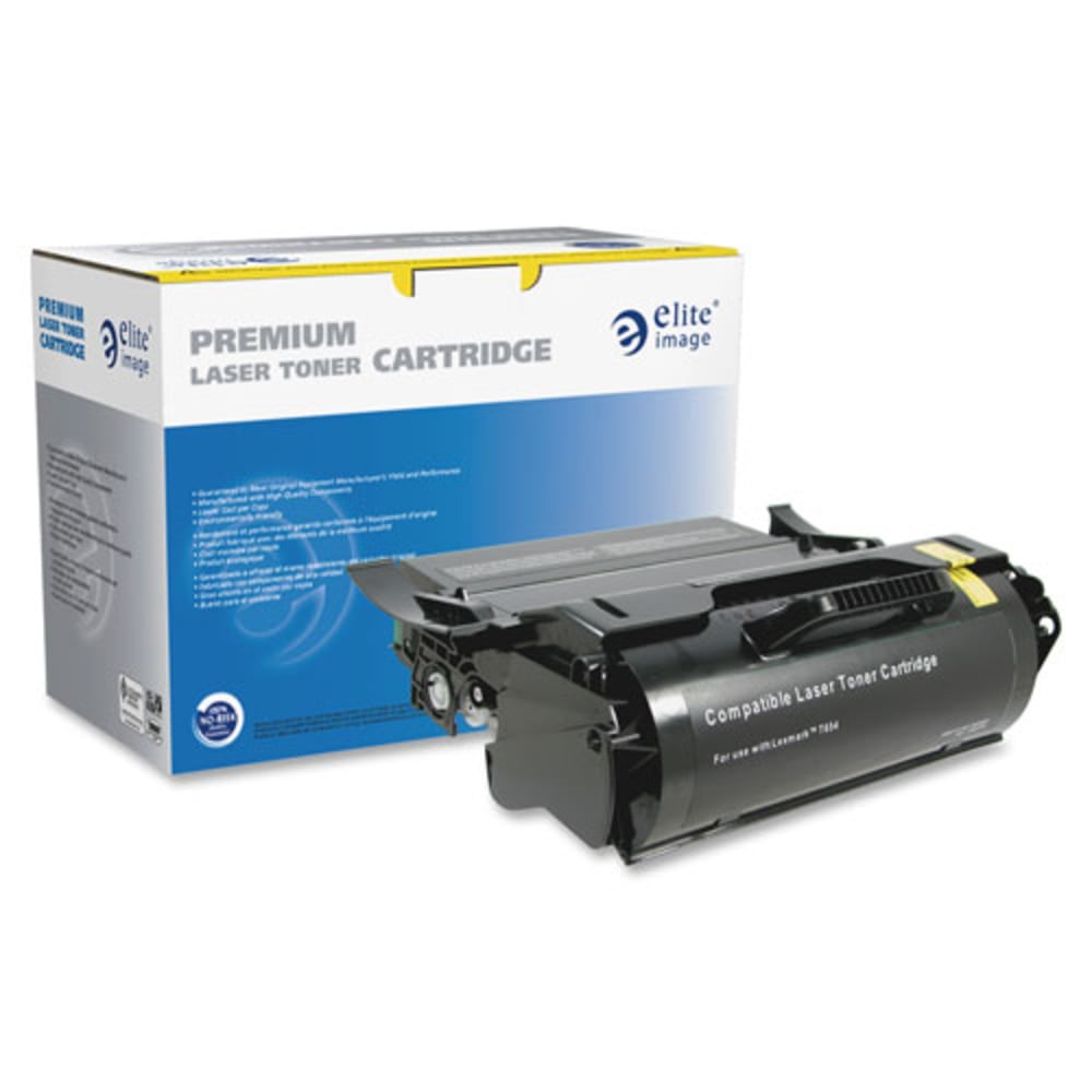 Elite Image Remanufactured Black Toner Cartridge Replacement For Lexmark T654X11A
