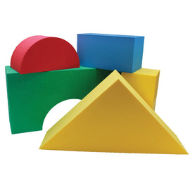 Edushape Giant Blocks, Assorted Colors, Grades Pre-K - 9, Pack Of 16