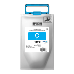 Epson R12X DuraBrite Cyan Ultra-High-Yield Ink Cartridge, TR12X220