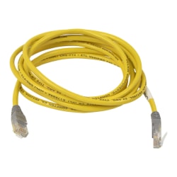 Belkin CAT5e Crossover Patch Cable, 10ft, Yellow