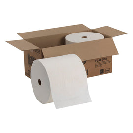 Brawny Industrial by GP PRO F500 Light-Duty 1-Ply Disposable Cleaning Paper Towels, 1130 Sheets Per Roll, Pack Of 2 Rolls