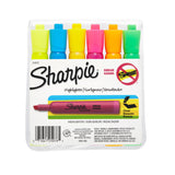 Sharpie Accent Highlighters, Assorted Colors, Pack Of 6