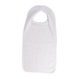 DMI Patient Clothing Protectors, 17 1/2in x 32in, White, Pack Of 12