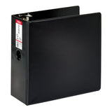 Office Depot Brand Durable 3-Ring Binder, 5in D-Rings, 65% Recycled, Black