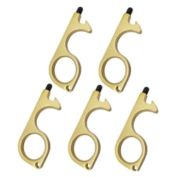 WeCare No-Touch Door Opener Keys, Pack Of 5 Keys