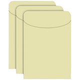 Top Notch Teacher Products Manila Pockets, 5 1/2in x 3 1/2in, Manila, Case Of 500