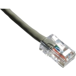 Axiom 50FT CAT6 550mhz Patch Cable Non-Booted (Gray) - Category 6 for Network Device - Patch Cable - 50 ft - 1 x - 1 x - Gold-plated Contacts - Gray