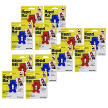 Load image into Gallery viewer, Adams Magnet Man Magnets, 2in, Assorted Colors, Pack Of 24