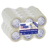 Tape Logic #400 Industrial Tape, 3in x 110 Yd, Clear, Case Of 24 Rolls