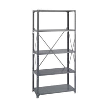 Load image into Gallery viewer, Safco Commercial Steel Shelving, 5 Shelves, 36in W x 18in D x 75in H