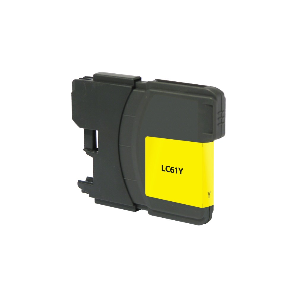 Clover Imaging Group Remanufactured High-Yield Yellow Ink Cartridge Replacement For Brother LC65Y, CTGLC65Y
