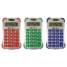 Load image into Gallery viewer, Victor Colorful 8-Digit Handheld Calculators, Pack Of 5
