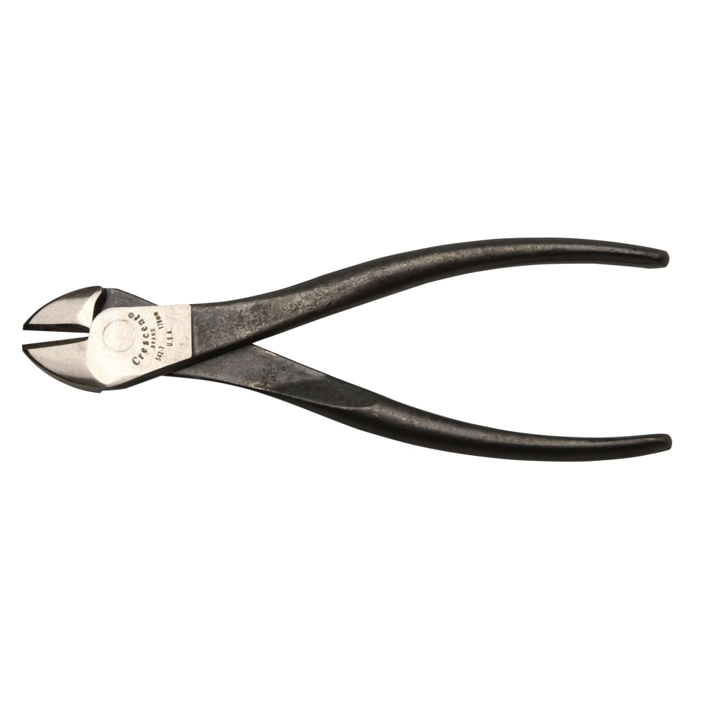 Heavy-Duty Diagonal Cutting Pliers, 7 in, 22 AWG, Cushion Grip, Bagged