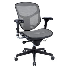 Load image into Gallery viewer, WorkPro Quantum 9000 Series Ergonomic Mesh/Mesh Mid-Back Chair, Black/Gray, BIFMA Compliant
