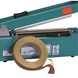 3M 5453 PTFE Glass Cloth Tape, 0.5in x 36 Yd, Brown