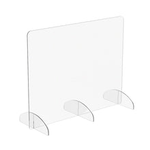Load image into Gallery viewer, Marco Group Portable Sneeze Guard, 24in x 30in, Clear