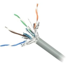 Load image into Gallery viewer, Belkin Cat. 6a STP Solid Cable - Bare Wire - Bare Wire - 1000ft - Gray