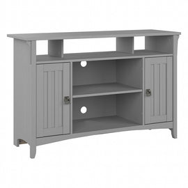 Bush Furniture Salinas Tall TV Stand For 55in TVs, Cape Cod Gray, Standard Delivery