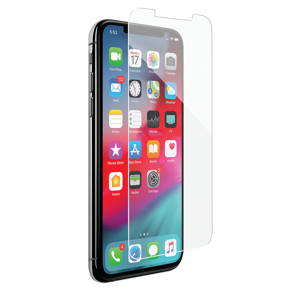 iHome Tempered-Glass Screen Protector For iPhone XR/11, Clear