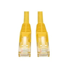 Load image into Gallery viewer, Tripp Lite Cat6 Gigabit Snagless Molded Patch Cable, 15ft, Yellow