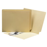 Smead Shelf-Master End-Tab Folders, 9 1/2in x 15 1/4in, Manila, Box Of 100
