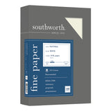 Southworth 25% Cotton Business Paper, 8 1/2in x 11in, 24 Lb, Natural, Box Of 500