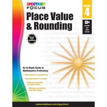 Load image into Gallery viewer, Spectrum Place Value and Rounding, Grade 4