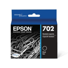 Load image into Gallery viewer, Epson 702 DuraBrite Ultra Black Ink Cartridge, T702120-S
