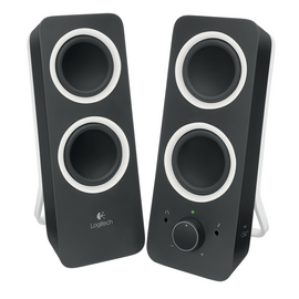 Logitech Z200 Multimedia Speakers, Midnight Black