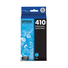 Load image into Gallery viewer, Epson 410 Claria Premium Cyan Ink Cartridge, T410220-S