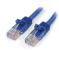 StarTech.com Cat5e Snagless UTP Patch Cable, 5ft, Blue