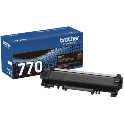 Brother TN-770 Black Extra-High Yield Toner Cartridge, TN-770BK