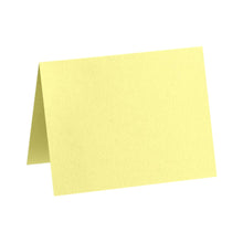 Load image into Gallery viewer, LUX Folded Cards, A1, 3 1/2in x 4 7/8in, Lemonade Yellow, Pack Of 1,000