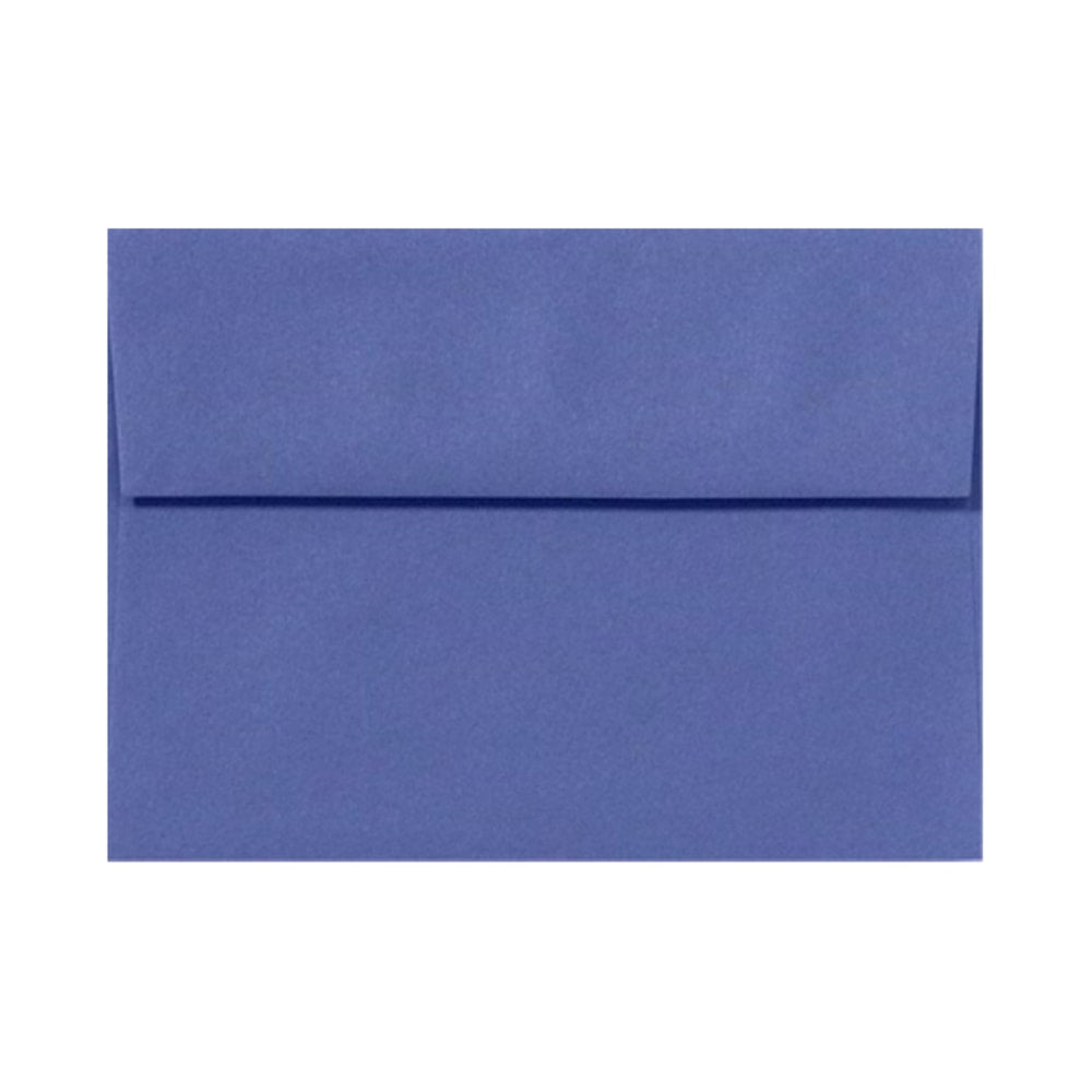 LUX Invitation Envelopes, #4 Bar (A1), Peel & Press Closure, Boardwalk Blue, Pack Of 250