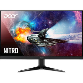 Acer Nitro QG241Y P 23.8in Full HD LCD Monitor - 16:9 - Black - Vertical Alignment (VA) - LED Backlight - 1920 x 1080 - 16.7 Million Colors - FreeSync Premium (DisplayPort VRR) - 250 Nit - 1 ms - 165 Hz Refresh Rate - HDMI - DisplayPort