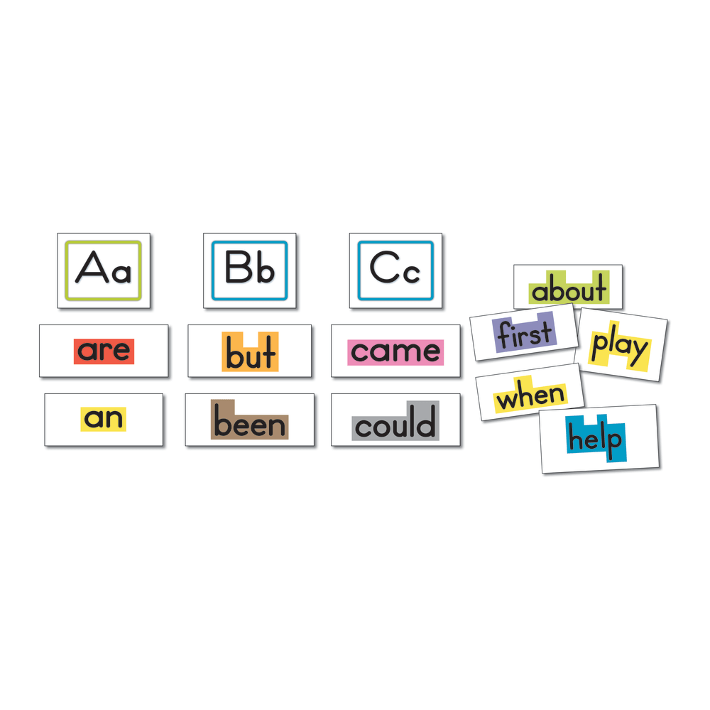 Carson-Dellosa Word Wall Bulletin Board Set, Multicolor, Grades K-1