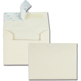 Quality Park Ivory Greeting Card/Invite Envelopes - Announcement - 4 3/8in Width x 5 3/4in Length - Peel & Seal - 100 / Box - Ivory