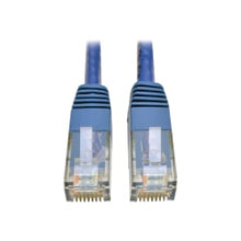 Load image into Gallery viewer, Tripp Lite Cat6 Gigabit Molded Patch Cable RJ45 M/M 550MHz 24 AWG Blue 20ft - 128 MB/s - Patch Cable - 20 ft - 1 x RJ-45 Male Network - 1 x RJ-45 Male Network - Gold-plated Contacts - Blue