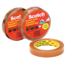 Load image into Gallery viewer, Scotch 610 Cellophane Tape, 1in x 72 Yd., Clear, Case Of 6
