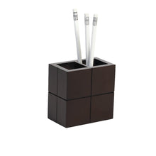 Load image into Gallery viewer, Realspace Espresso Wood Pencil Cup, Brown