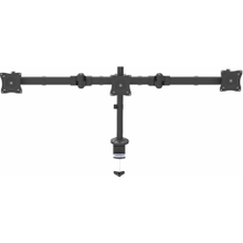 Load image into Gallery viewer, StarTech.com Desk Mount Triple Monitor Arm - Articulating - Steel - For VESA Monitors up to 27in- Clamp/Grommet - 3 Monitor Stand (ARMTRIO)
