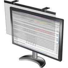 Load image into Gallery viewer, Business Source LCD Monitor Privacy Filter Black - For 24in Widescreen LCD Monitor - 16:10 - Acrylic - Black