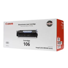 Load image into Gallery viewer, Canon 106 Black Toner Cartridge, 0264B001