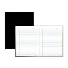 Load image into Gallery viewer, Blueline Brand 50% Recycled Composition Book, 7 1/4in x 9 1/4in, College Ruled, 192 Sheets, Black