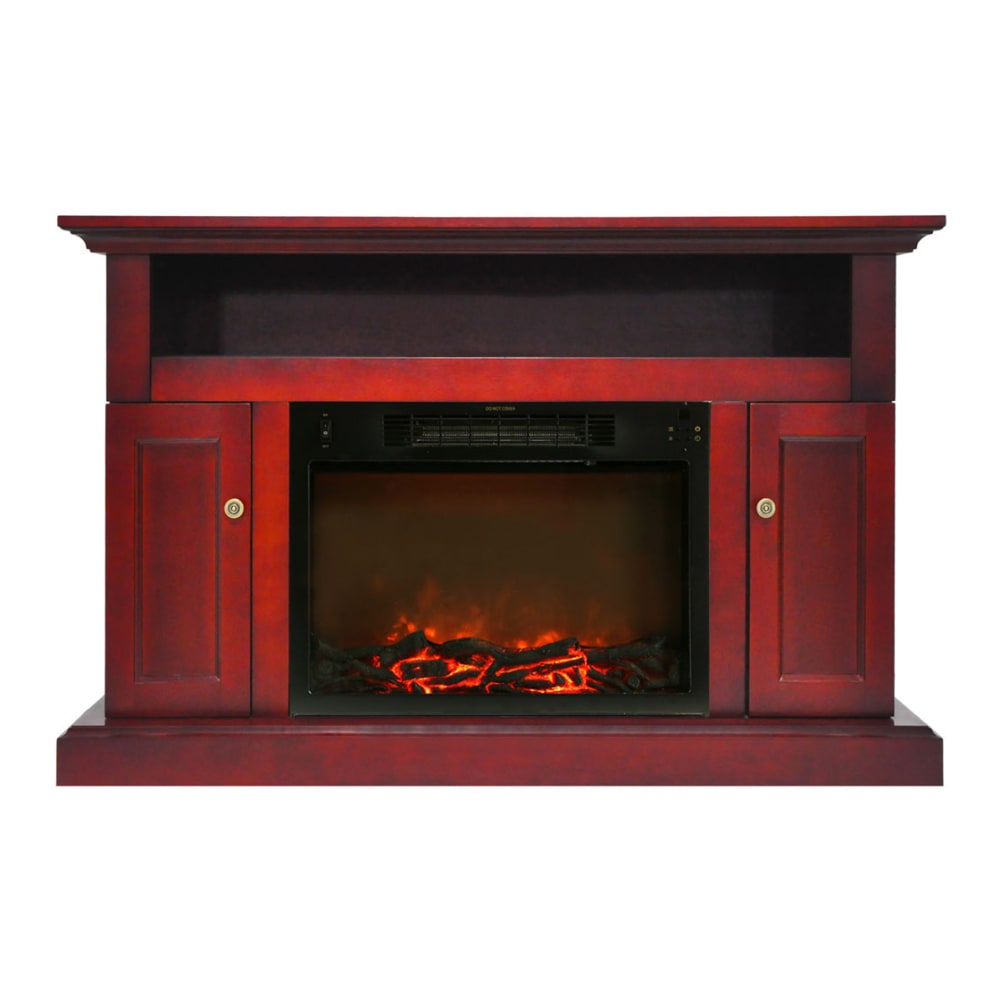Cambridge Sorrento Fireplace Mantel with Electronic Fireplace Insert - Indoor - Freestanding