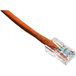 Axiom 50FT CAT6 550mhz Patch Cable Non-Booted (Orange) - 50 ft Category 6 Network Cable for Network Device - First End: 1 x RJ-45 Network - Male - Second End: 1 x RJ-45 Network - Male - Patch Cable - Gold Plated Connector - 24 AWG - Orange