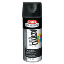 Load image into Gallery viewer, Interior/Exterior Industrial Maintenance Paints, 12 oz Aerosol, Ultra-Flat Black