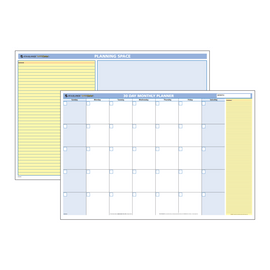 AT-A-GLANCE QuickNotes 30-Day Erasable/Reversible Wall Planner, 30% Recycled