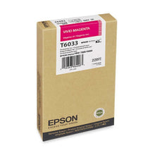 Load image into Gallery viewer, Epson UltraChrome T6033 Original Ink Cartridge - Inkjet - Magenta - 1 Each