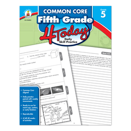 Carson-Dellosa Common Core 4 Today Workbook, Grade 5